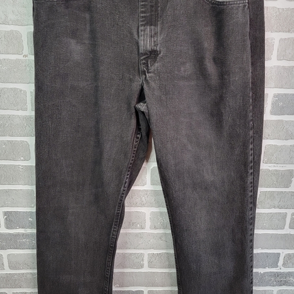 LEE M.R. Vintage Y2K Black Relaxed Fit Denim Jeans Men's Size 42 x 34 - Picture 4 of 16